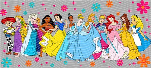 16oz Disney-D 2832